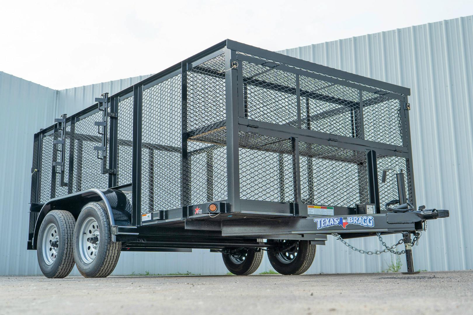 Texas Bragg 12'x83" Landscape Trailer w/ 4' Sides & 4' Gate (L2) - Stock #91078 - Image 3 of 15