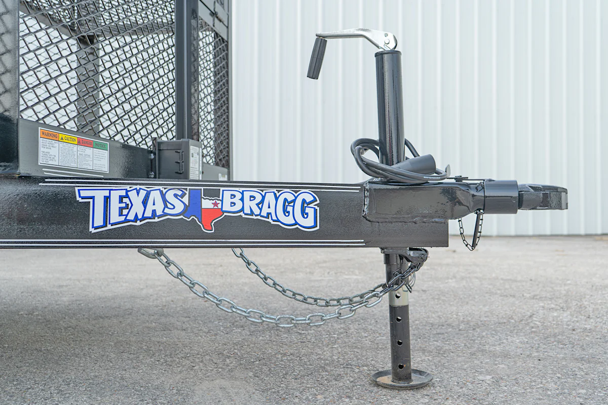 Texas Bragg 12'x83" Landscape Trailer w/ 4' Sides & 4' Gate (L2) - Stock #91079 - Image 5 of 15 Texas Bragg 12'x83" Landscape Trailer w/ 4' Sides & 4' Gate (L2) - Stock #91079 - Image 5 of 15