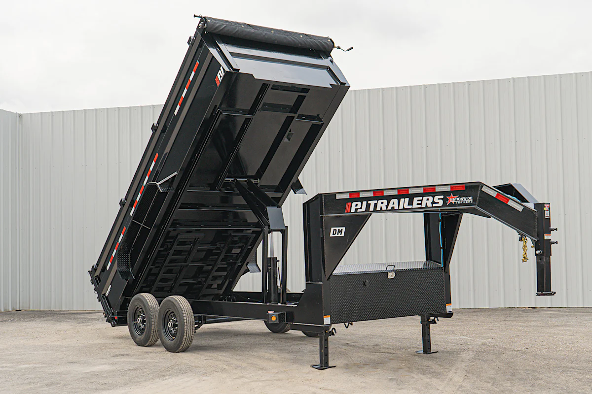 PJ Trailers 16'x83" Low Pro High Side Dump Trailer w/ 3' Sides (DM) - Stock #91100 - Image 4 of 28 PJ Trailers 16'x83" Low Pro High Side Dump Trailer w/ 3' Sides (DM) - Stock #91100 - Image 4 of 28
