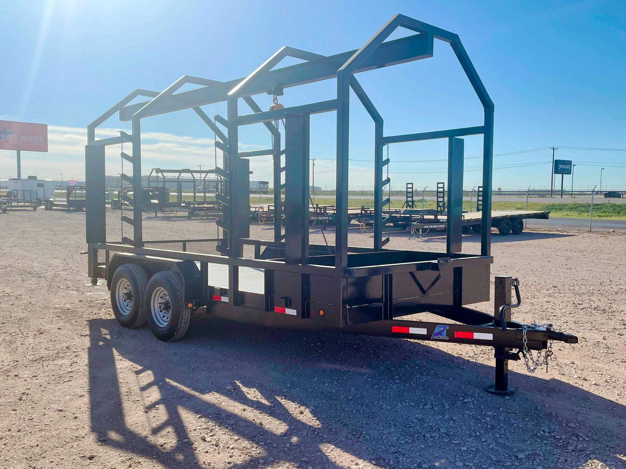 AT Trailers 16'x83" Monorail Oilfield Trailer (SM) - Stock #91156 - Image 5 of 5