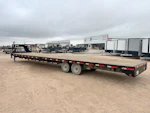 MAXX-D USED 40'x102" Gooseneck Flatbed Trailer w/ 8k Axles Stock #91169 - Thumbnail 4