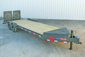 ARC Trailers 24'x83" 14K HD Equipment Hauler w/ 4' Dovetail & Bigfoot Ramps (BEQ)