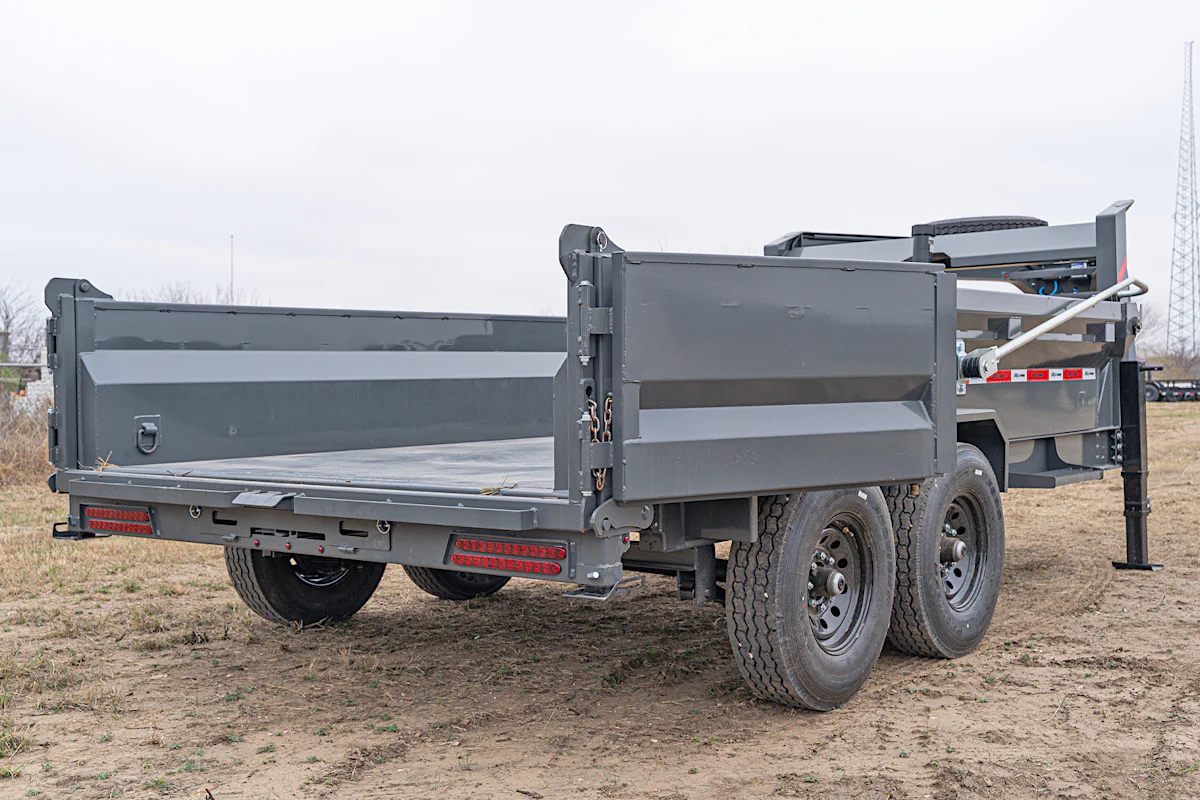 ARC Trailers 14'x83" Gooseneck Telescopic Dump Trailer w/ 2' Sides (GDT) - Stock #91226 - Image 14 of 18 ARC Trailers 14'x83" Gooseneck Telescopic Dump Trailer w/ 2' Sides (GDT) - Stock #91226 - Image 14 of 18
