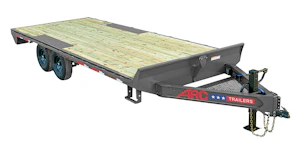 ARC Trailers 16'x102" 8" I-beam Deckover Trailer (BDS)