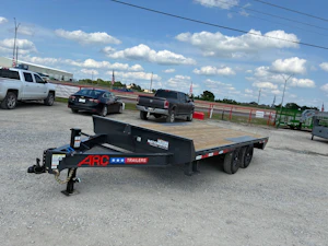 ARC Trailers 16'x102" 8" I-beam Deckover Trailer (BDS)