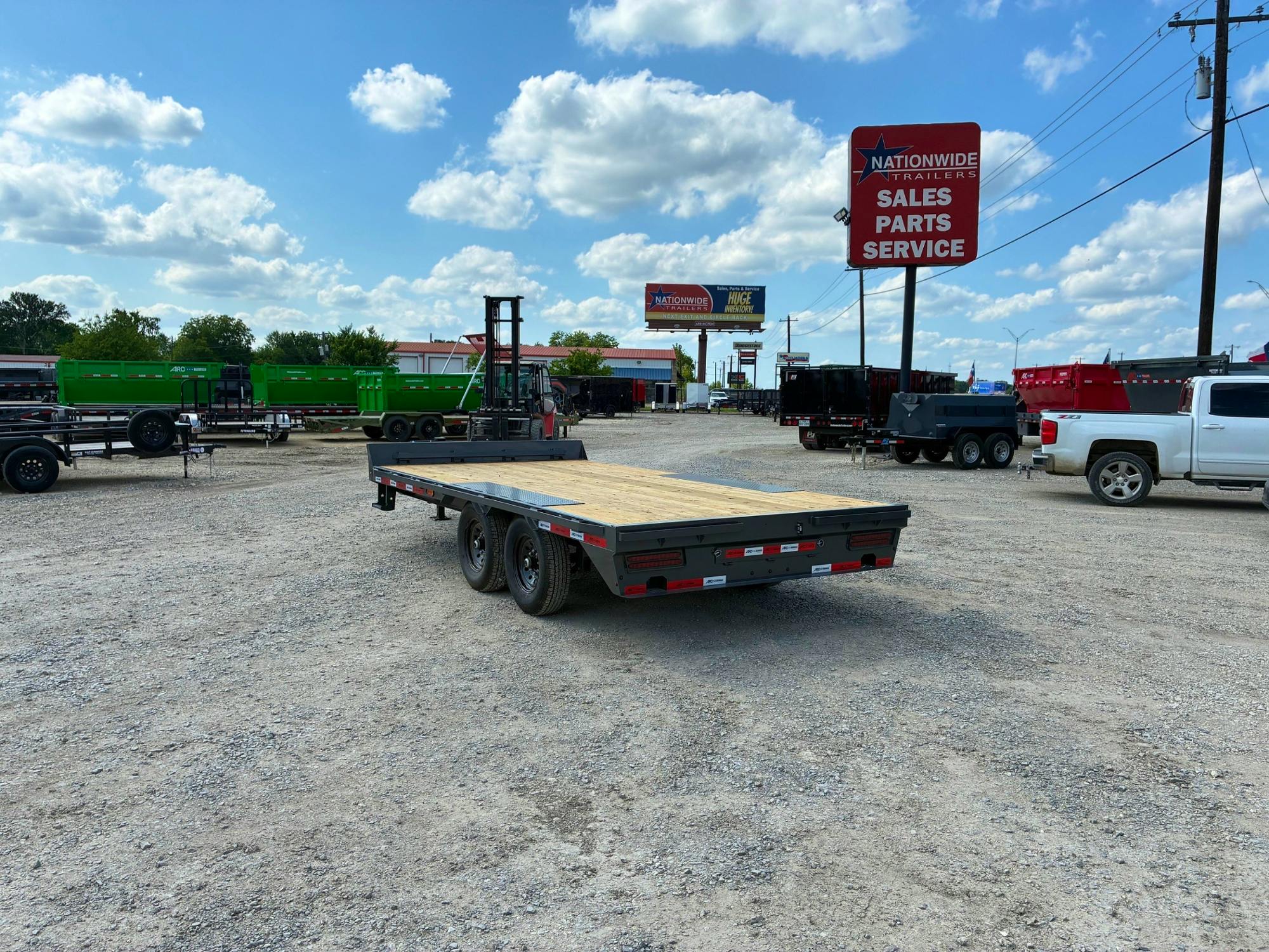 ARC Trailers 16'x102" 8" I-beam Deckover Trailer (BDS) - Stock #91233 - Image 3 of 4