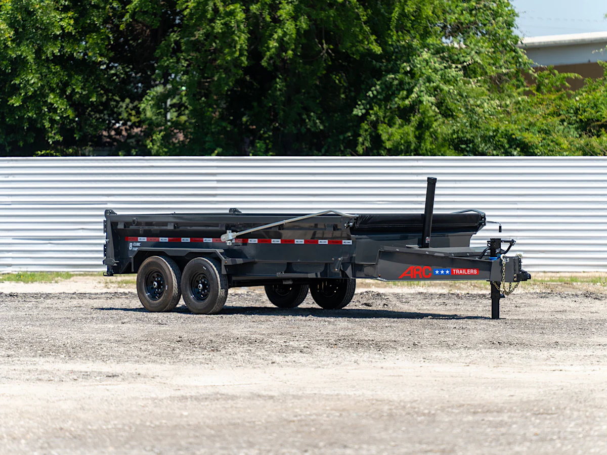 ARC Trailers 16'x83" Telescopic Dump Trailer w/ 2' Sides (BDT) - Stock #91234 - Image 6 of 6 ARC Trailers 16'x83" Telescopic Dump Trailer w/ 2' Sides (BDT) - Stock #91234 - Image 6 of 6