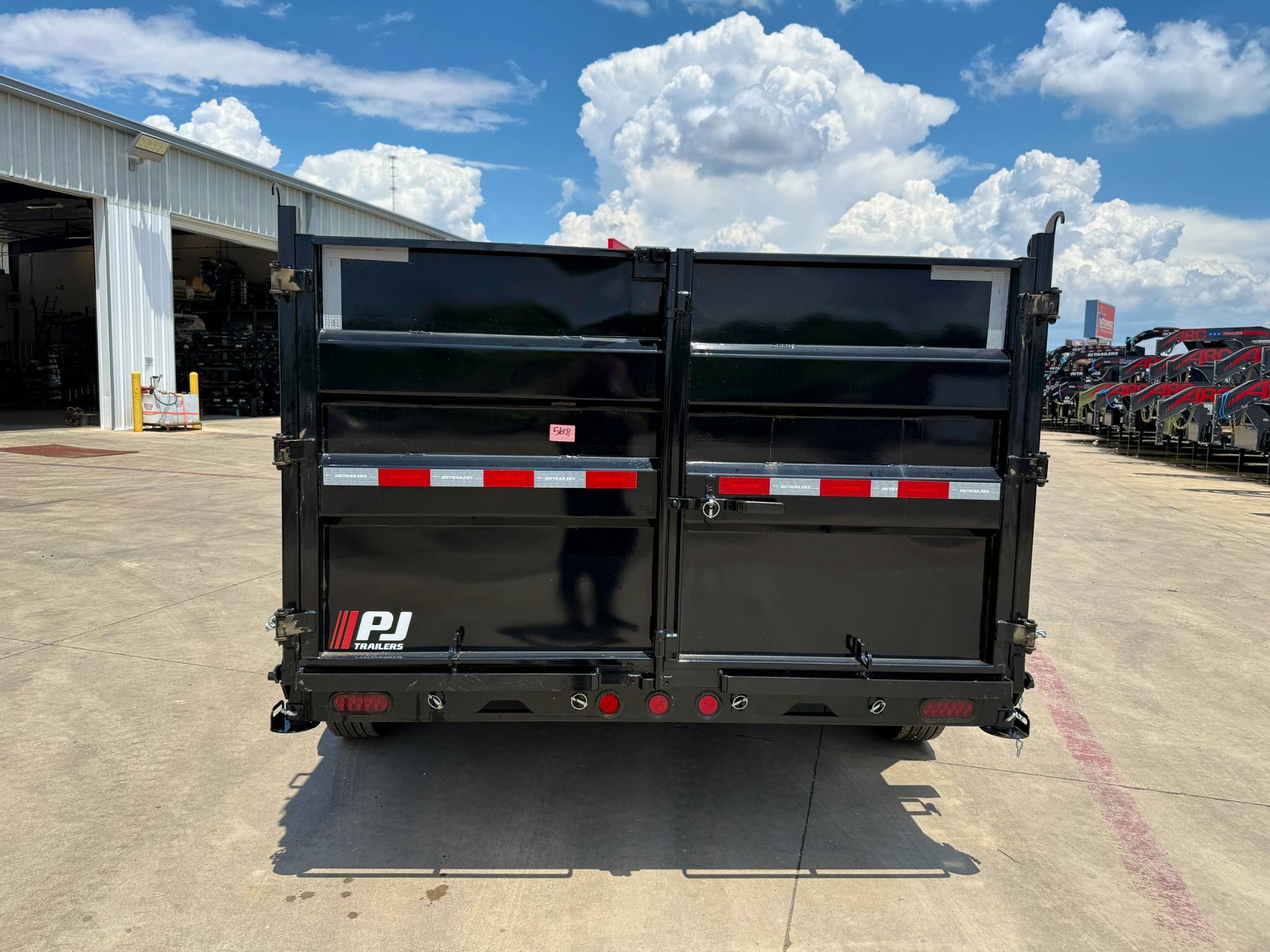 PJ Trailers 14'x83" 16k Dump Trailer w/ 4ft Sides (DX)
