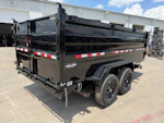 PJ Trailers 14'x83" 16k Dump Trailer w/ 4ft Sides (DX) Stock #91250 - 4 more images