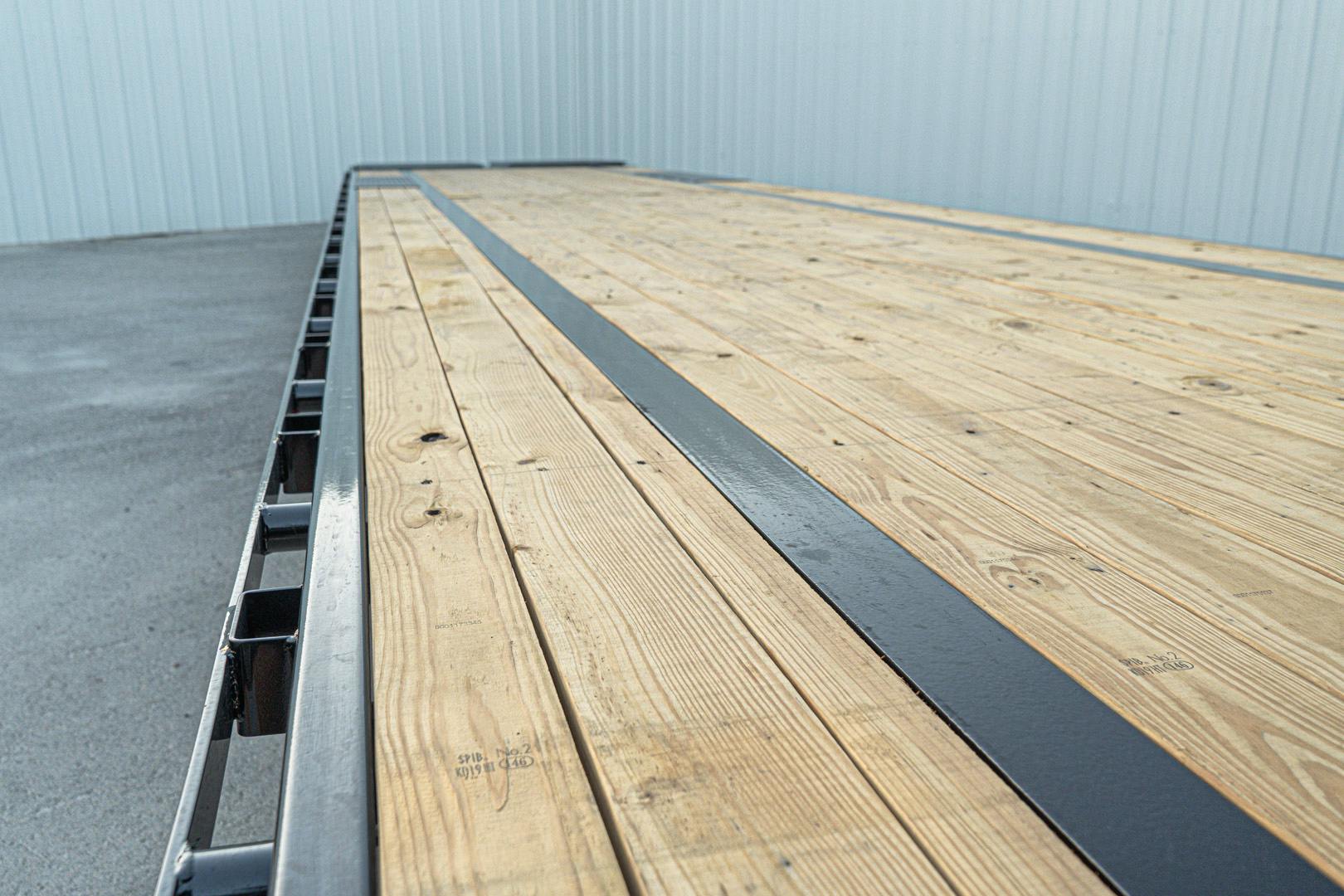 PJ Trailers 40'x102" 18k Gooseneck Flatbed Trailer w/ Singles (LX) - Stock #91255 - Image 18 of 27