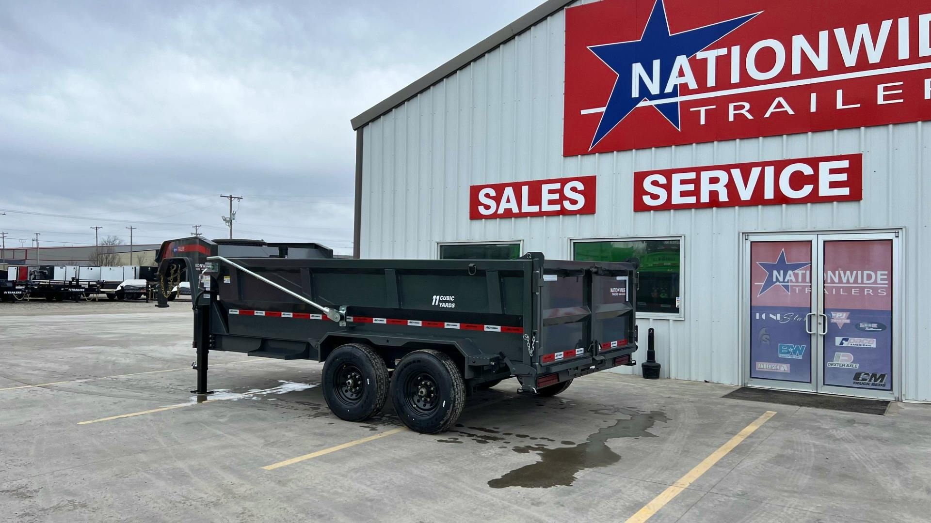 ARC Trailers 14'x83" Gooseneck Telescopic Dump Trailer w/ 3' Sides (GDT) - Stock #91272 - Image 3 of 6