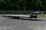 LoneStar USED 32'x102" Gooseneck Flatbed Trailer Stock #91278 - Thumbnail 1