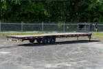 LoneStar USED 32'x102" Gooseneck Flatbed Trailer Stock #91278 - Thumbnail 2