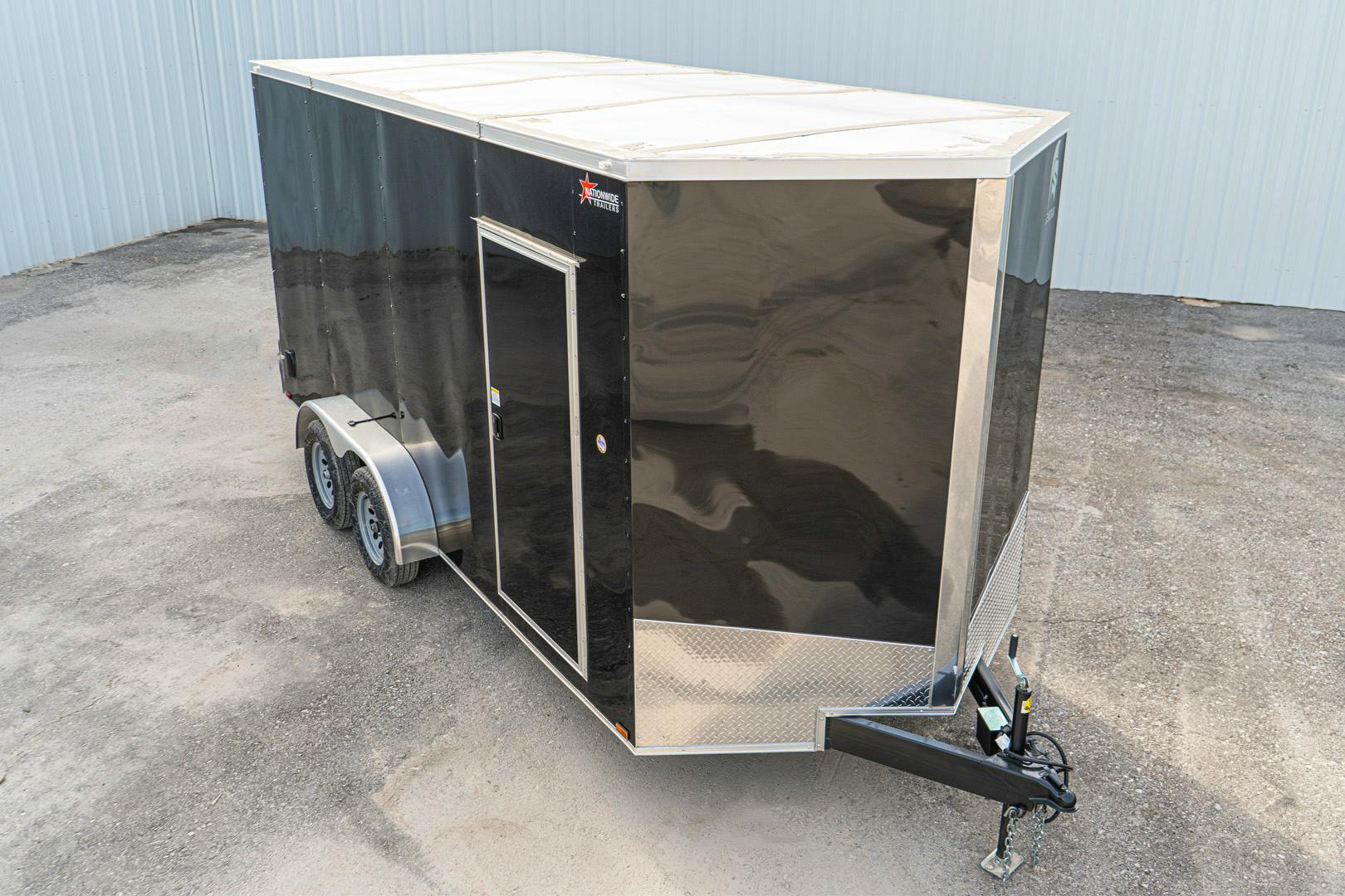 Spartan 7'x16' Enclosed Cargo Trailer w/ Rear Ramp Door (C2) - Stock #91279 - Image 4 of 20