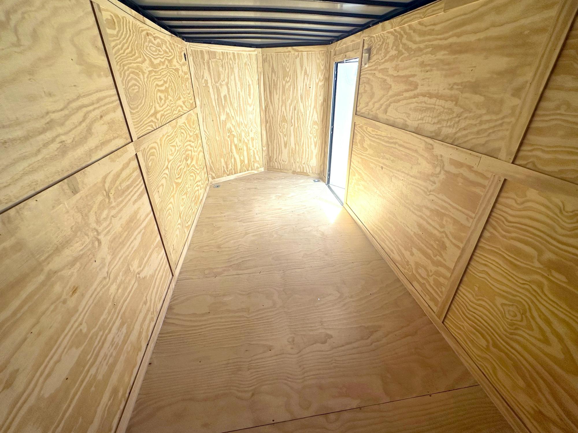 Spartan 7'x16' Enclosed Cargo Trailer w/ Rear Ramp Door (C2) - Stock #91280 - Image 5 of 6