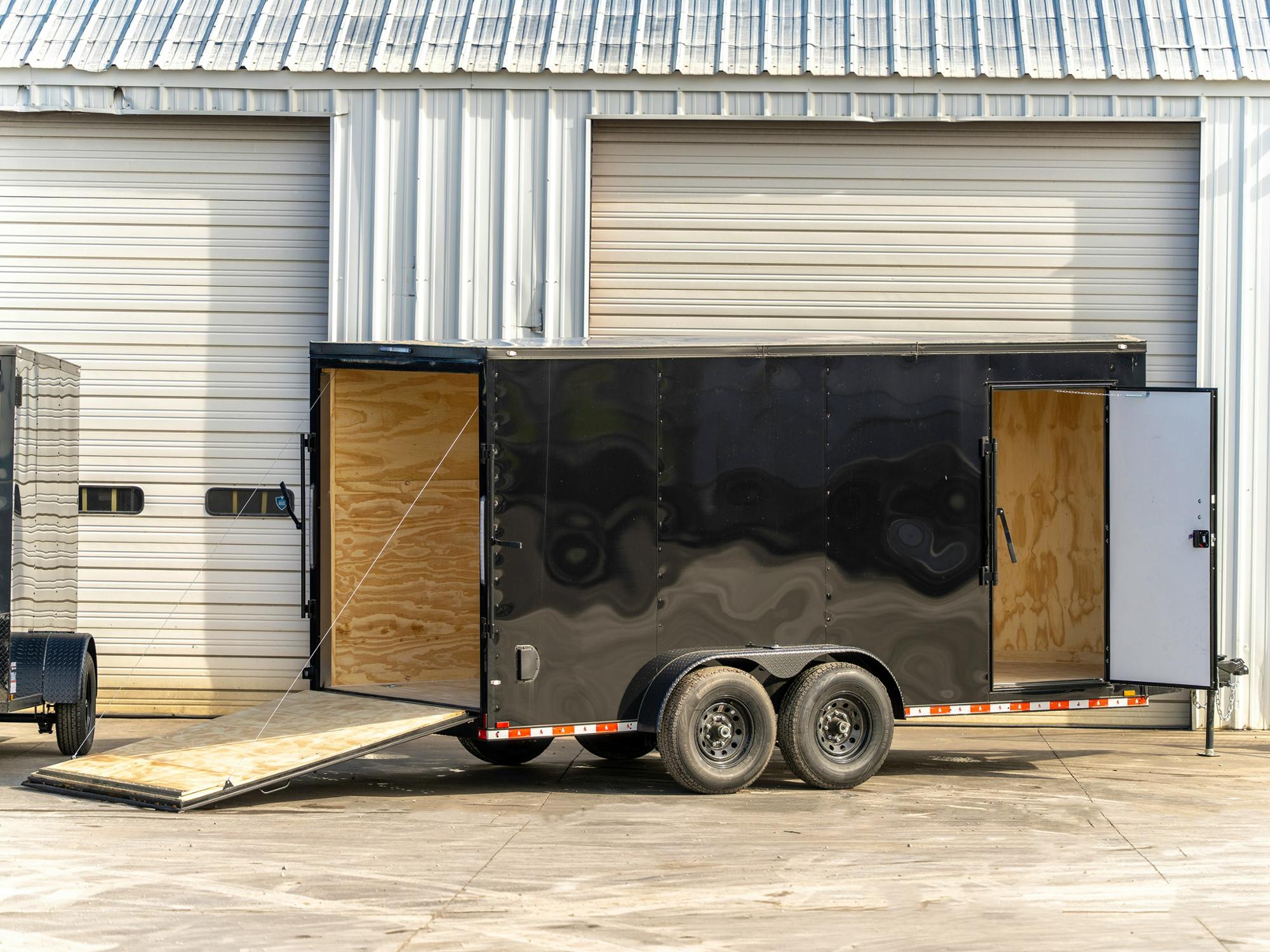 Spartan 7'x16' Enclosed Cargo Trailer w/ Rear Ramp Door (C2) - Stock #91283 - Image 2 of 3
