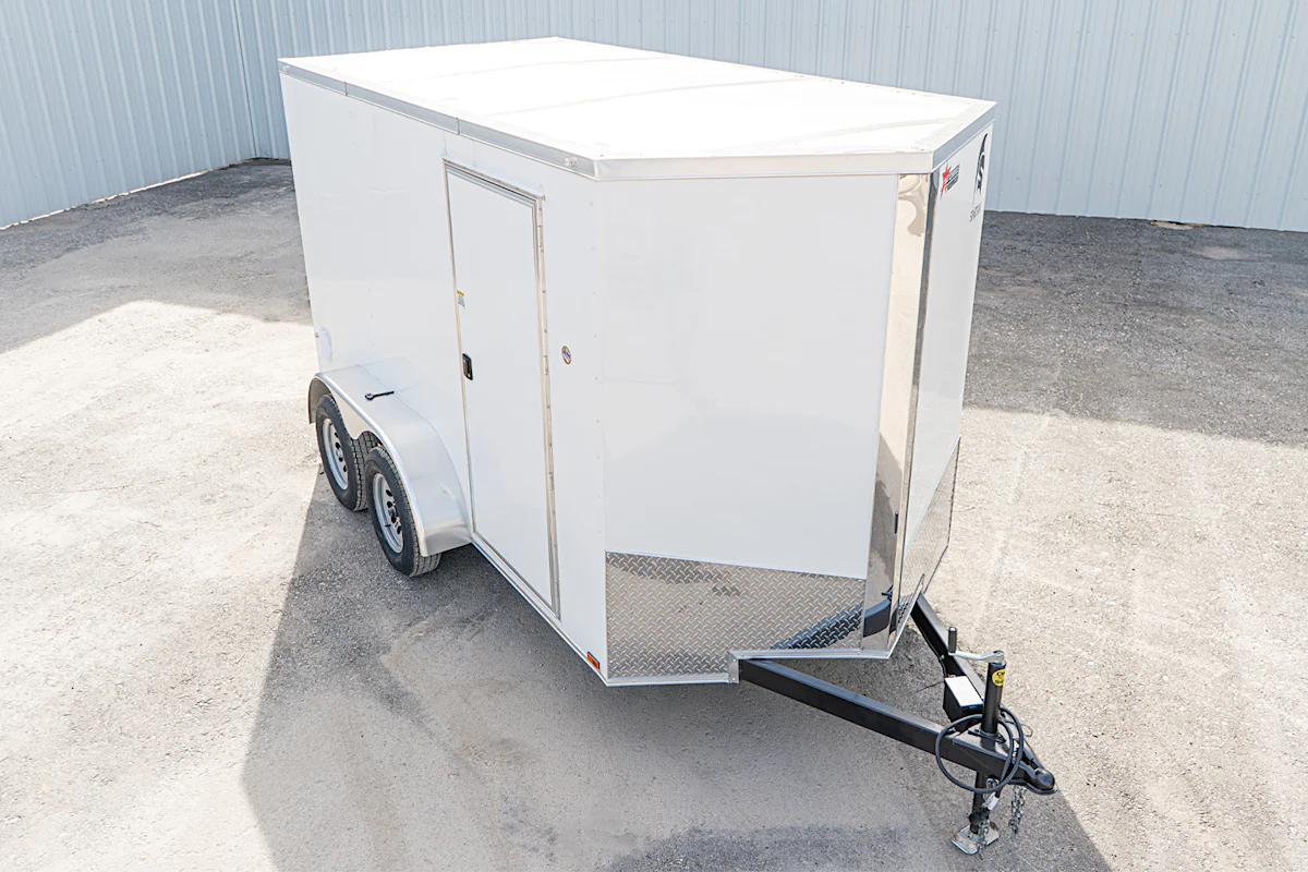 Spartan 6'x12' Enclosed Cargo Trailer w/ Rear Ramp Door (C2) - Stock #91300 - Image 15 of 20 Spartan 6'x12' Enclosed Cargo Trailer w/ Rear Ramp Door (C2) - Stock #91300 - Image 15 of 20