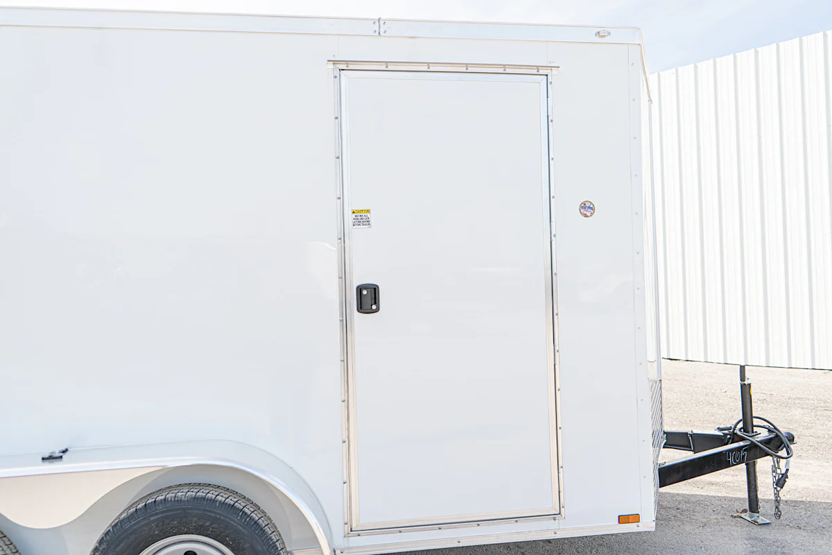 Spartan 6'x12' Enclosed Cargo Trailer w/ Rear Ramp Door (C2) - Stock #91306 - Image 18 of 20 Spartan 6'x12' Enclosed Cargo Trailer w/ Rear Ramp Door (C2) - Stock #91306 - Image 18 of 20