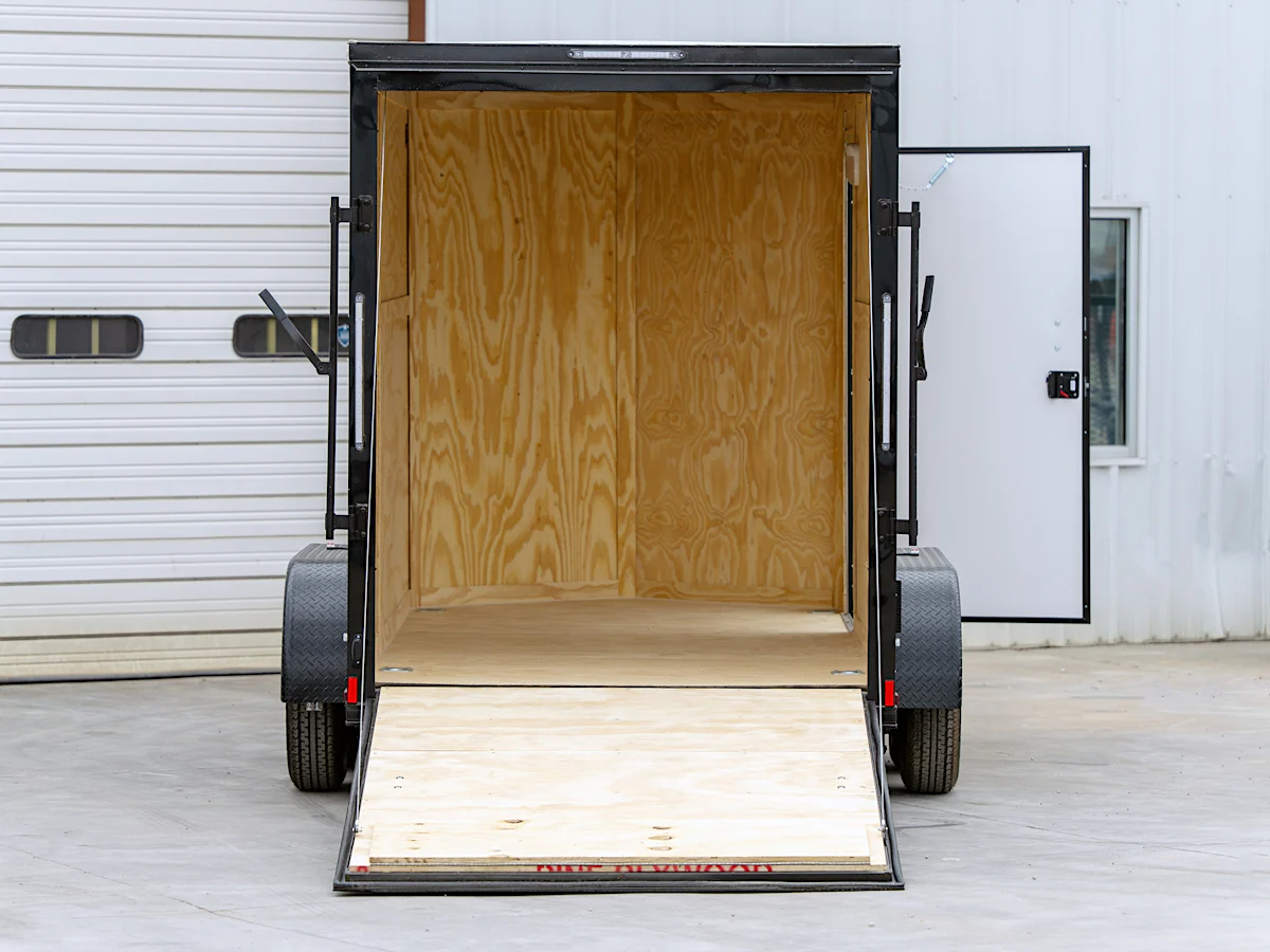 Spartan 6'x12' Enclosed Cargo Trailer w/ Rear Ramp Door (C2) - Stock #91313 - Image 2 of 4 Spartan 6'x12' Enclosed Cargo Trailer w/ Rear Ramp Door (C2) - Stock #91313 - Image 2 of 4