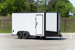 Spartan 7'x16' Enclosed Cargo Trailer w/ Rear Ramp Door (C2) Stock #91322 - Thumbnail 1