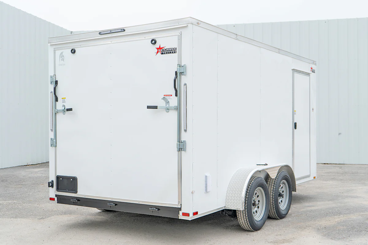 Spartan 7'x14' Enclosed Cargo Trailer w/ Rear Ramp Door (C2) - Stock #91330 - Image 6 of 19 Spartan 7'x14' Enclosed Cargo Trailer w/ Rear Ramp Door (C2) - Stock #91330 - Image 6 of 19