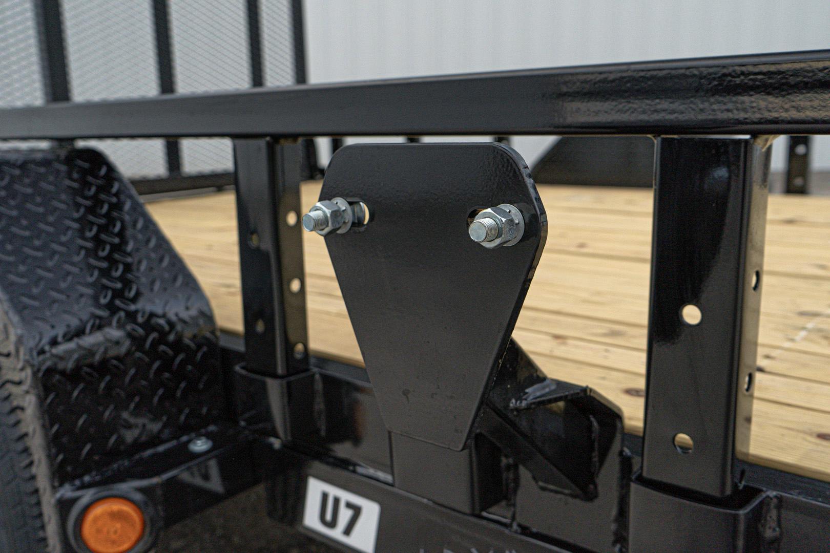 PJ Trailers 12'x77" Single Axle 4" Channel Utility Trailer (U7) - Stock #91348 - Image 10 of 17