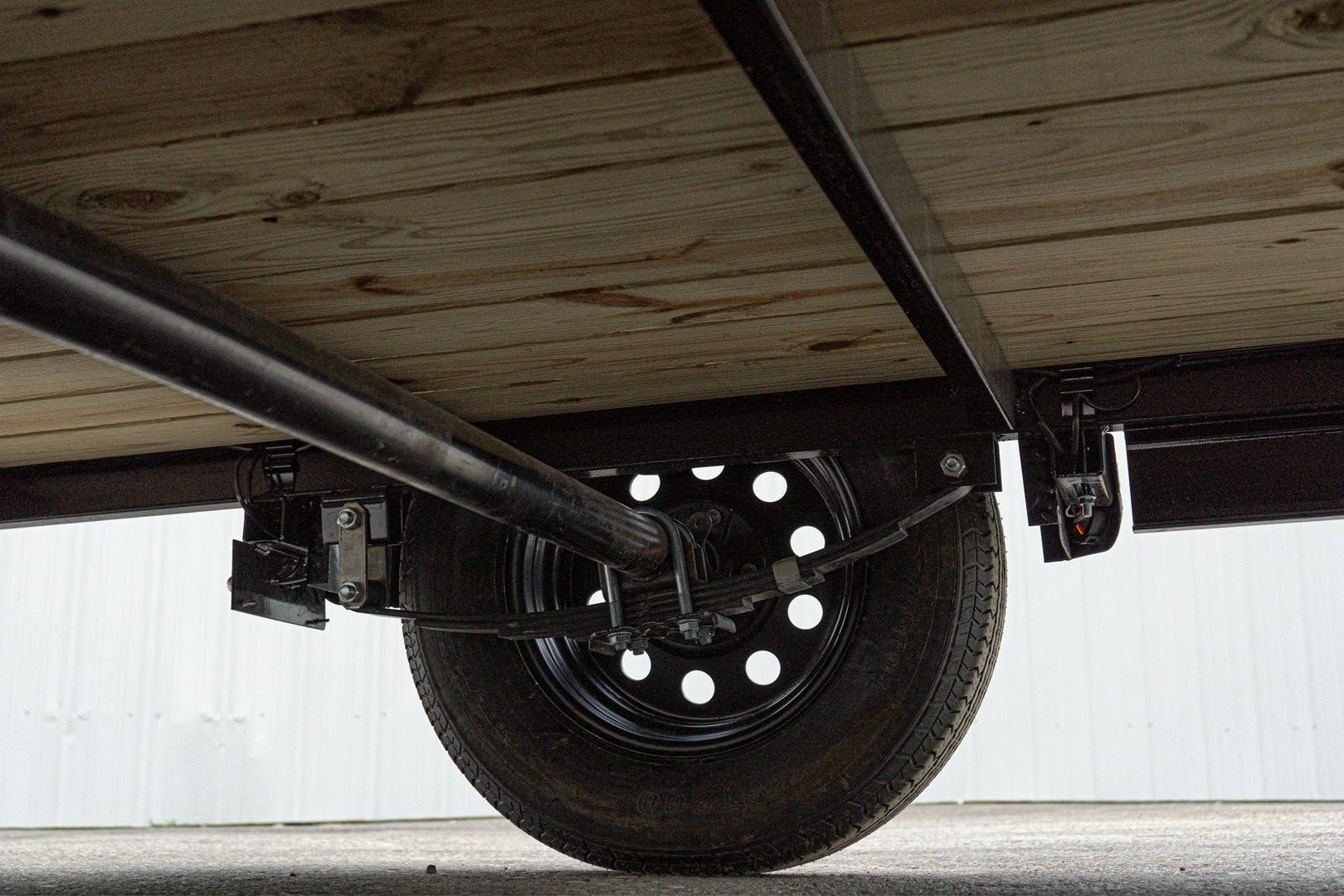 PJ Trailers 12'x77" Single Axle 4" Channel Utility Trailer (U7) - Stock #91348 - Image 13 of 17