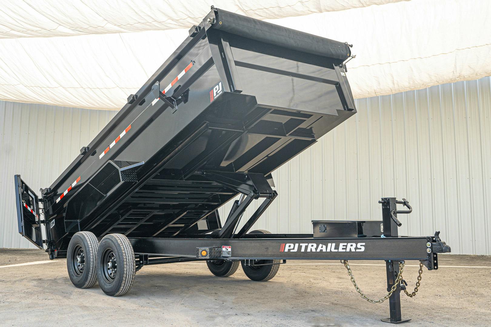 PJ Trailers 16'x83" Low Pro High Side Dump Trailer w/ 3' Sides (DM) - Stock #91399 - Image 5 of 10
