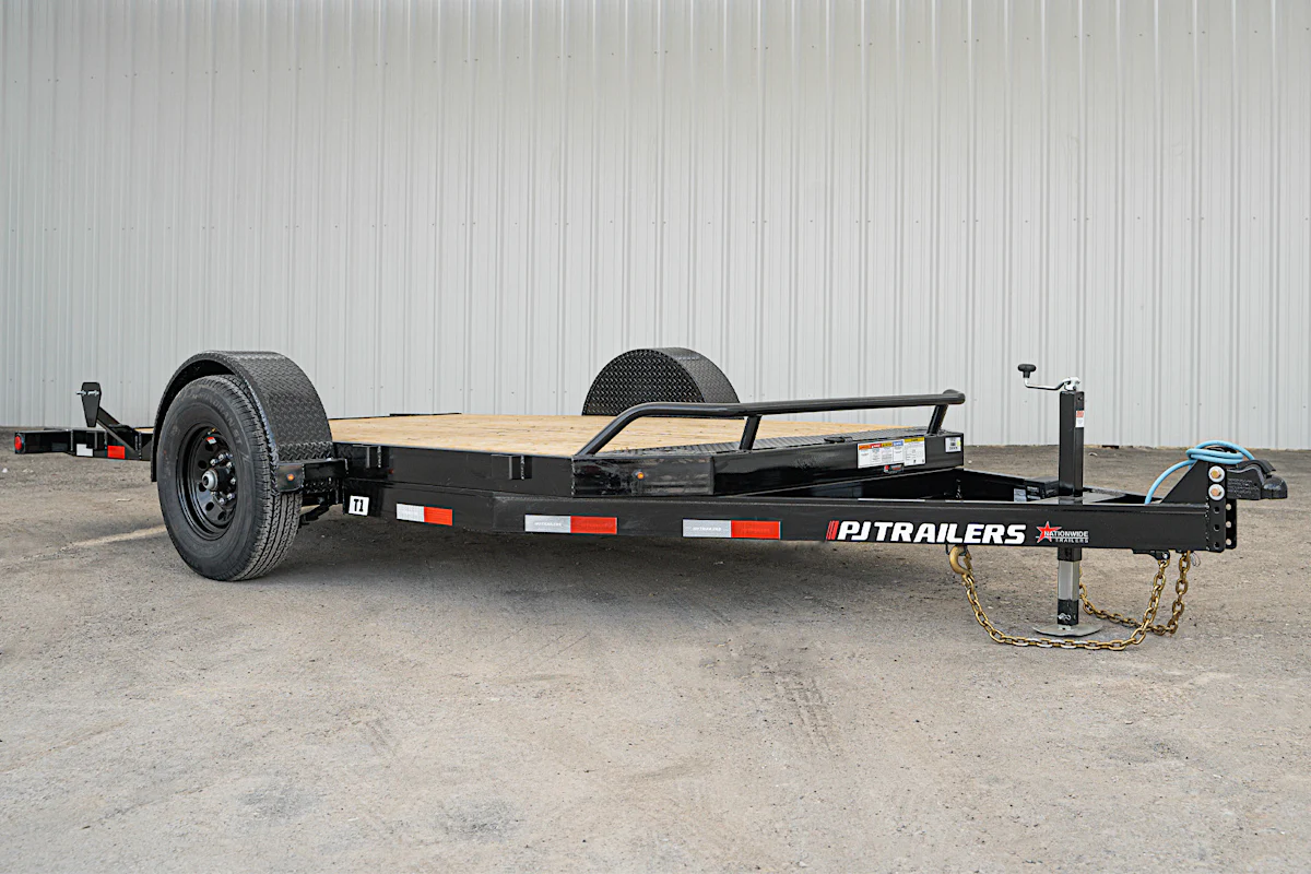 PJ Trailers 13'x81" Single Axle Hydraulic Gravity Tilt Trailer (T1) - Stock #91402 - Image 5 of 18 PJ Trailers 13'x81" Single Axle Hydraulic Gravity Tilt Trailer (T1) - Stock #91402 - Image 5 of 18