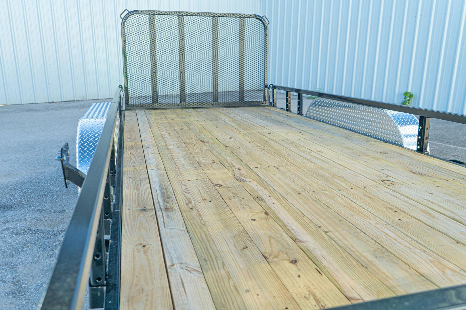 PJ Trailers 16'x83" Tandem Axle 4" Channel Utility Trailer (UL) - Stock #91431 - Image 5 of 13