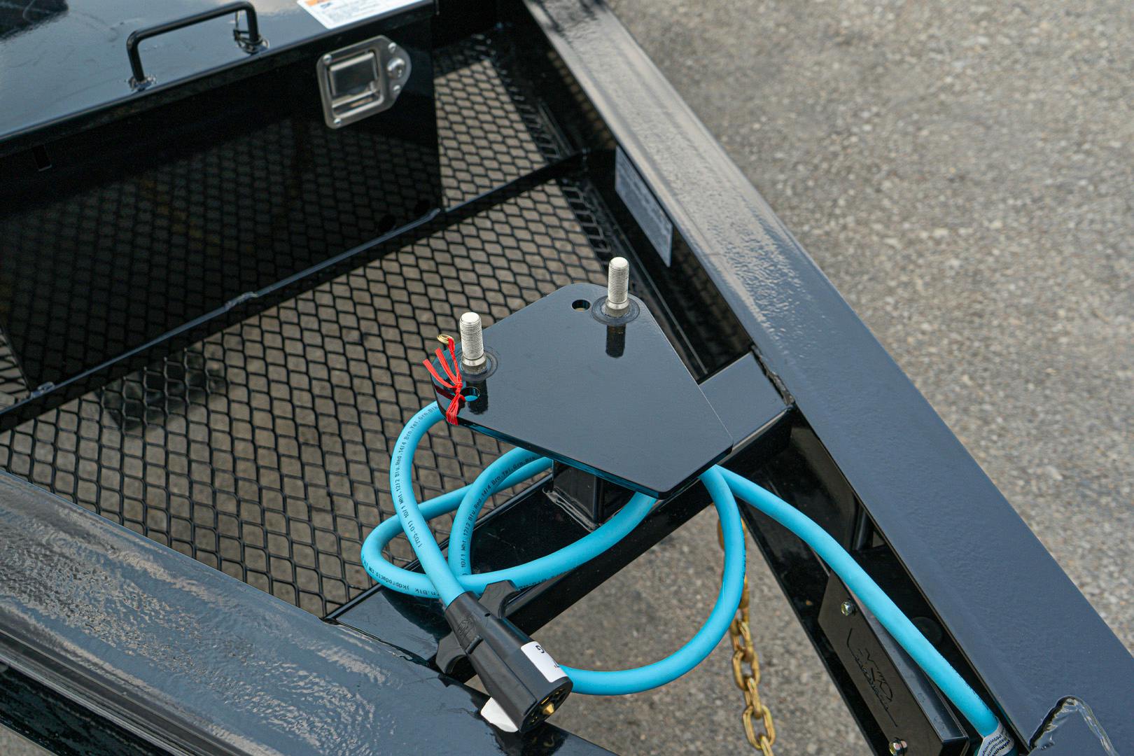 PJ Trailers 22'x102" Deckover Power Tilt Trailer (T8) - Stock #91449 - Image 11 of 22