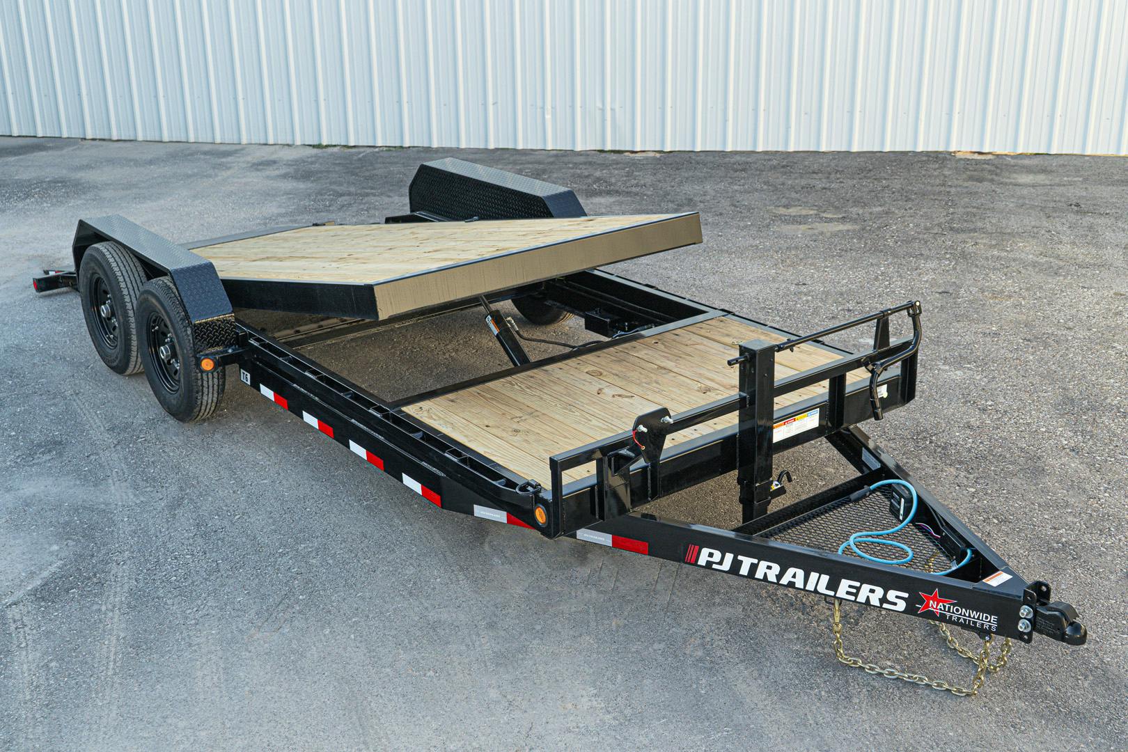 PJ Trailers 20'x82" 6" Channel Equipment Gravity Tilt Trailer (T6) - Stock #91452 - Image 2 of 18