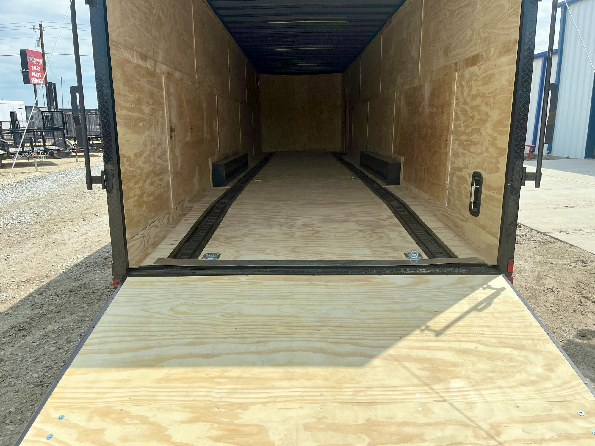 Titanium Cargo USED 8.5'x36' Triple Axle Cargo Trailer w/ Rear Ramp Door - Stock #91458 - Image 6 of 9