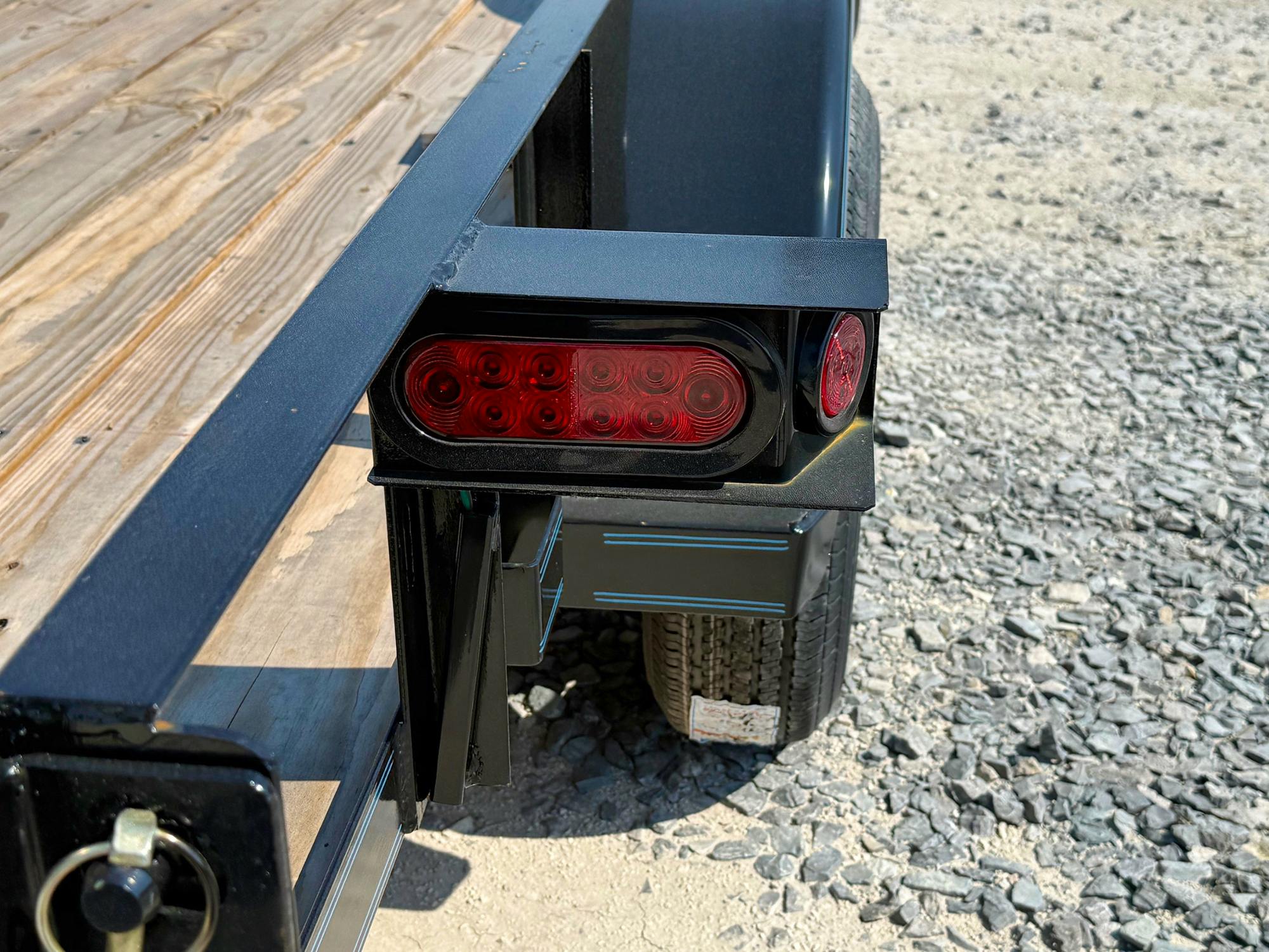 Texas Bragg 8'x60" Utility Trailer w/ 4' Gate (U1) - Stock #91459 - Image 3 of 5