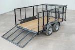 Texas Bragg 12'x83" Landscape Trailer w/ 4' Sides & 4' Gate (L2) Stock #91464 - Thumbnail 13