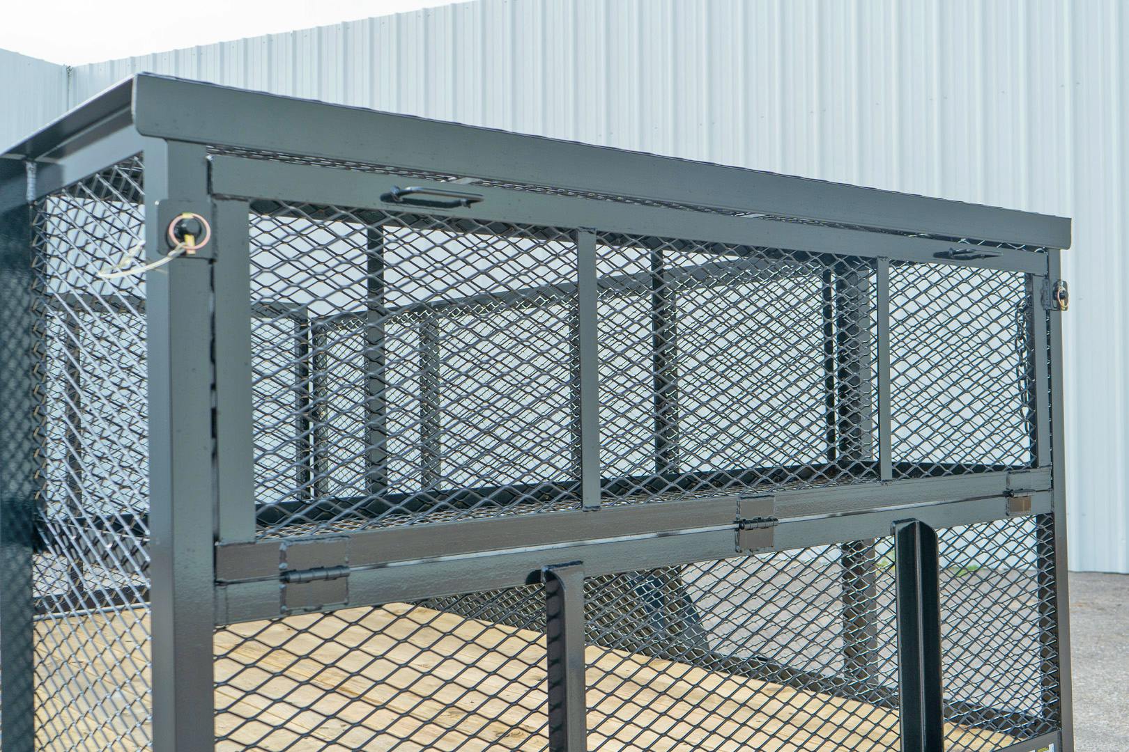 Texas Bragg 12'x83" Landscape Trailer w/ 4' Sides & 4' Gate (L2) - Stock #91464 - Image 6 of 15