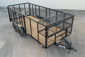 Texas Bragg 16'x83" Landscape Trailer w/ 4' Sides & 4' Gate (L2)
