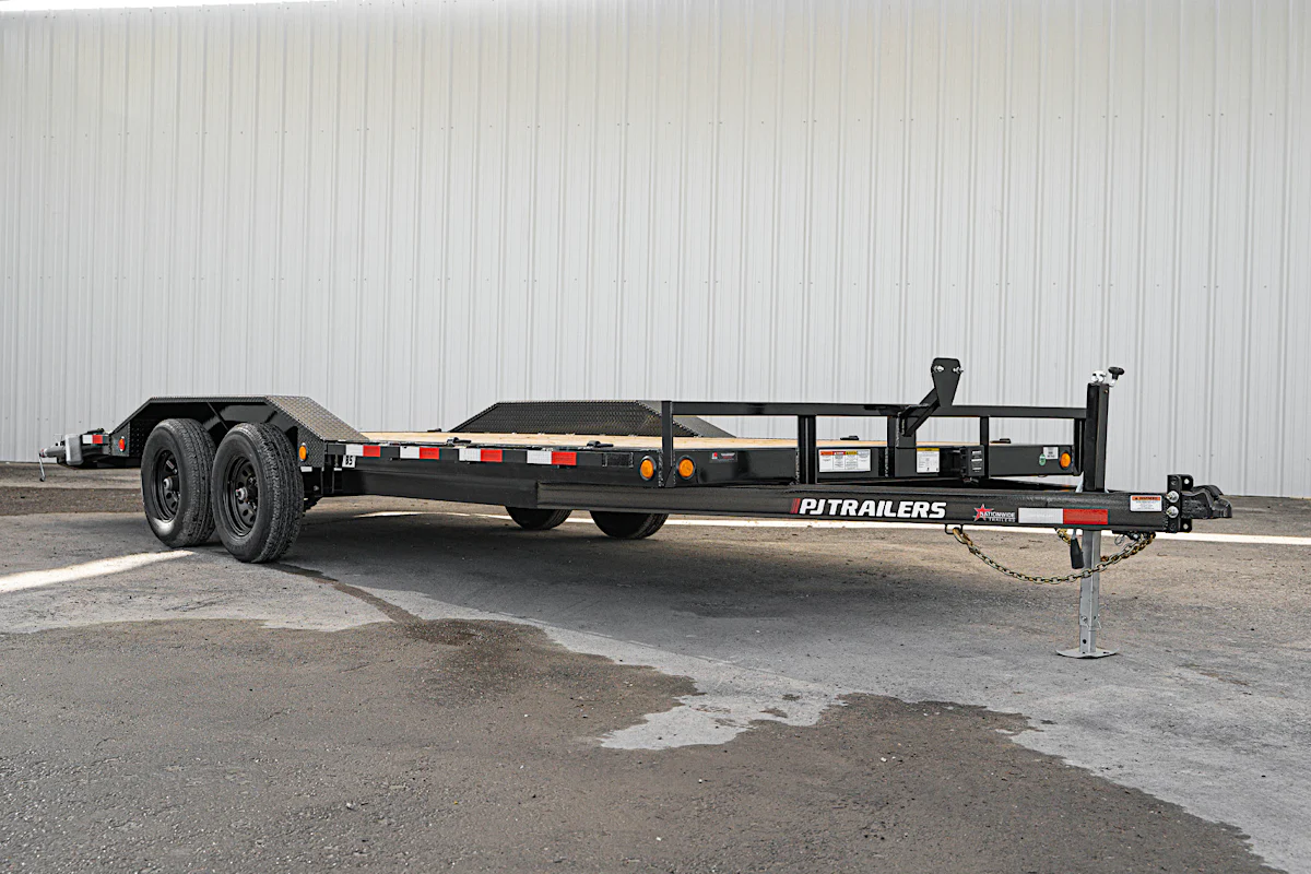 PJ Trailers 20'x102" 5" Channel Car Trailer (B5) - Stock #91487 - Image 3 of 18 PJ Trailers 20'x102" 5" Channel Car Trailer (B5) - Stock #91487 - Image 3 of 18