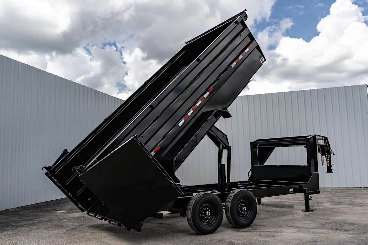 PJ Trailers 16'x83" Low Pro High Side Dump Trailer w/ 4' Sides (DM) - Stock #91497 - Image 22 of 34 PJ Trailers 16'x83" Low Pro High Side Dump Trailer w/ 4' Sides (DM) - Stock #91497 - Image 22 of 34