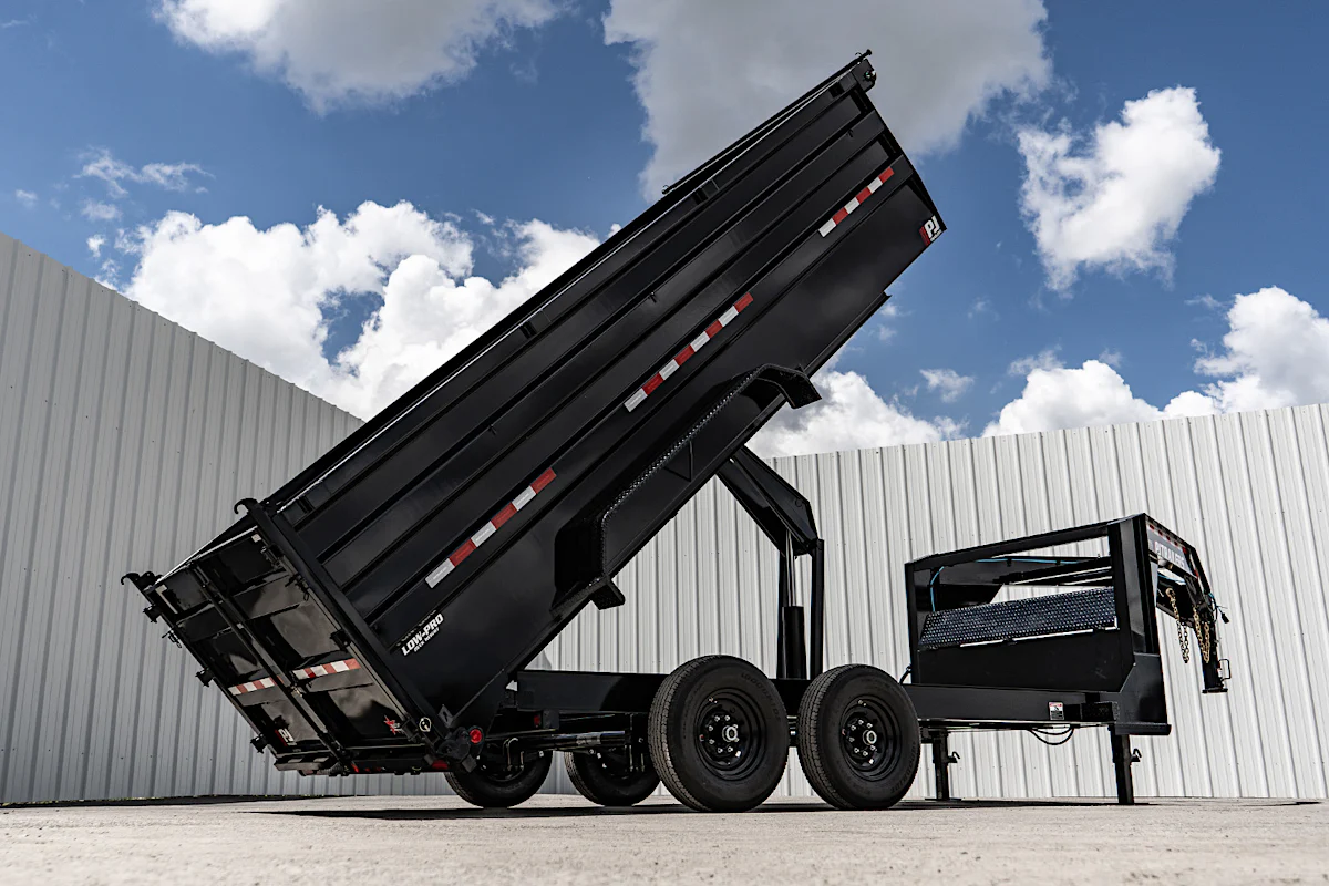 PJ Trailers 16'x83" Low Pro High Side Dump Trailer w/ 4' Sides (DM) - Stock #91497 - Image 24 of 34 PJ Trailers 16'x83" Low Pro High Side Dump Trailer w/ 4' Sides (DM) - Stock #91497 - Image 24 of 34