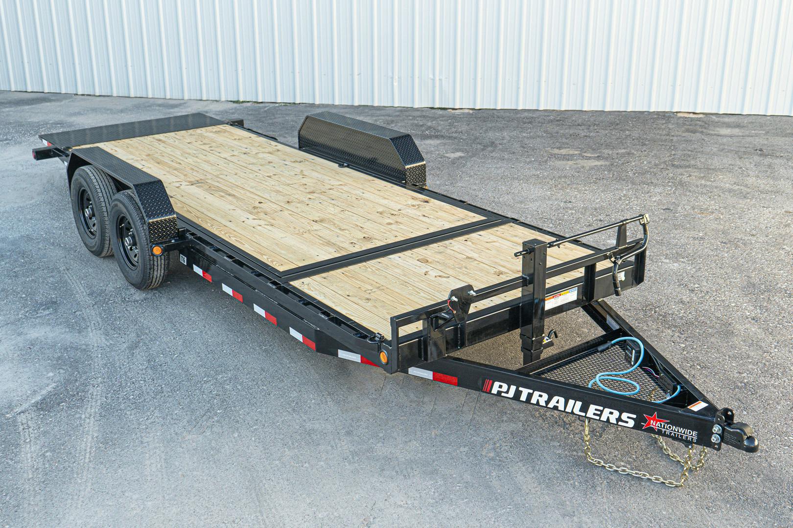 PJ Trailers 20'x82" 6" Channel Equipment Gravity Tilt Trailer (T6) - Stock #91505 - Image 3 of 18