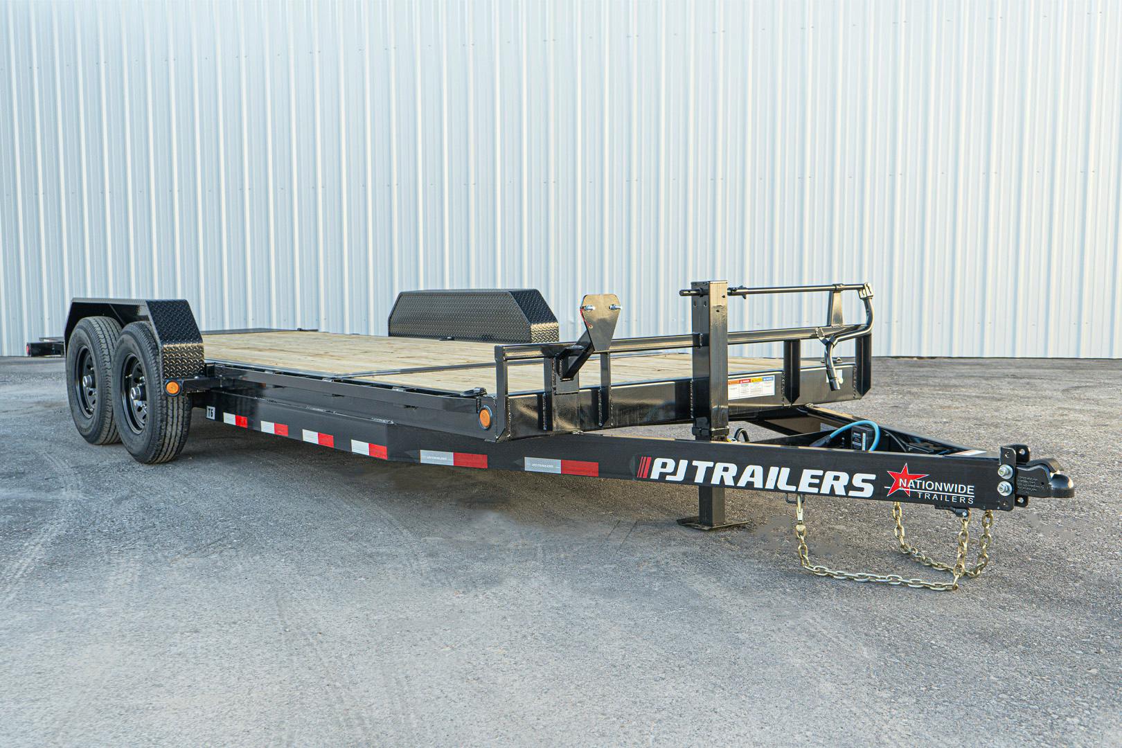 PJ Trailers 20'x82" 6" Channel Equipment Gravity Tilt Trailer (T6) - Stock #91505 - Image 4 of 18