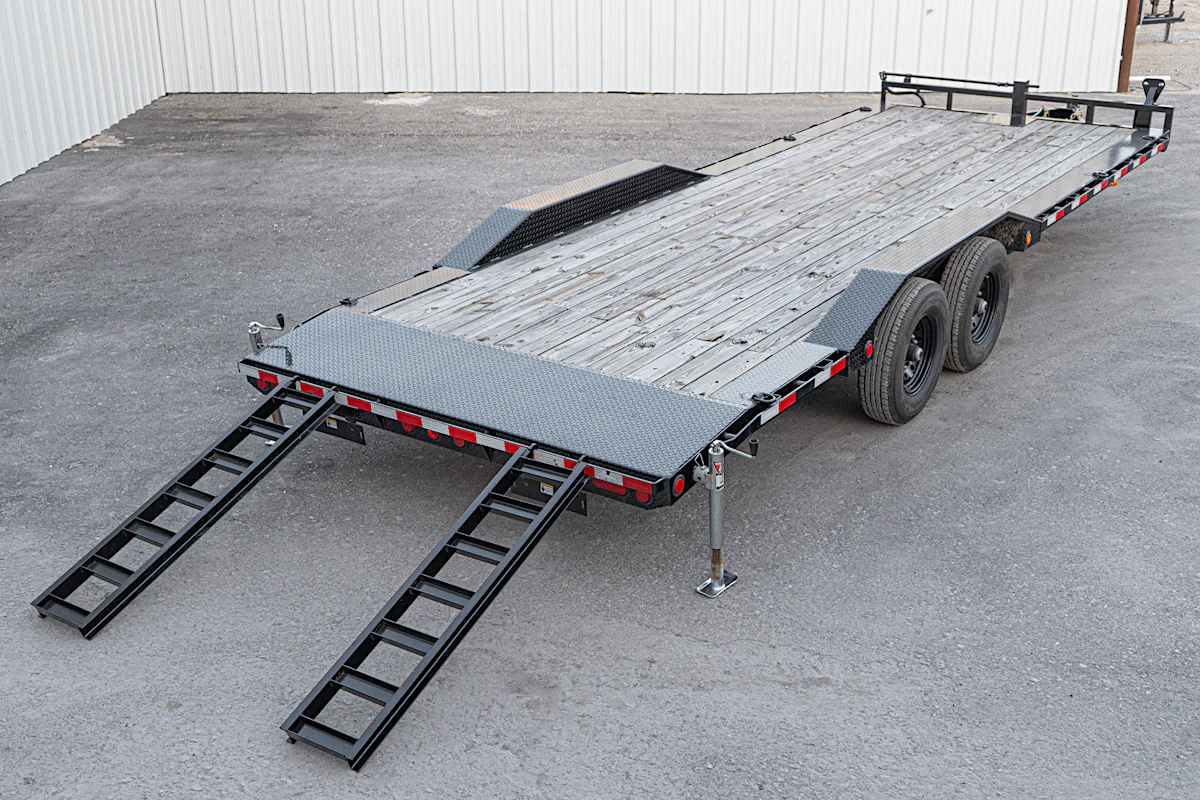 PJ Trailers 24'x102" 6" Channel Super-Wide Equipment Trailer (B6) - Stock #91536 - Image 7 of 17 PJ Trailers 24'x102" 6" Channel Super-Wide Equipment Trailer (B6) - Stock #91536 - Image 7 of 17