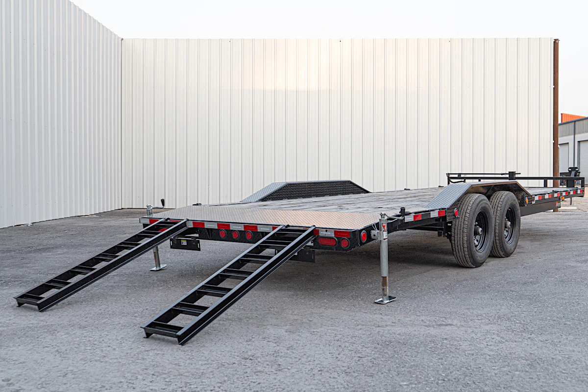 PJ Trailers 24'x102" 6" Channel Super-Wide Equipment Trailer (B6) - Stock #91541 - Image 9 of 17 PJ Trailers 24'x102" 6" Channel Super-Wide Equipment Trailer (B6) - Stock #91541 - Image 9 of 17