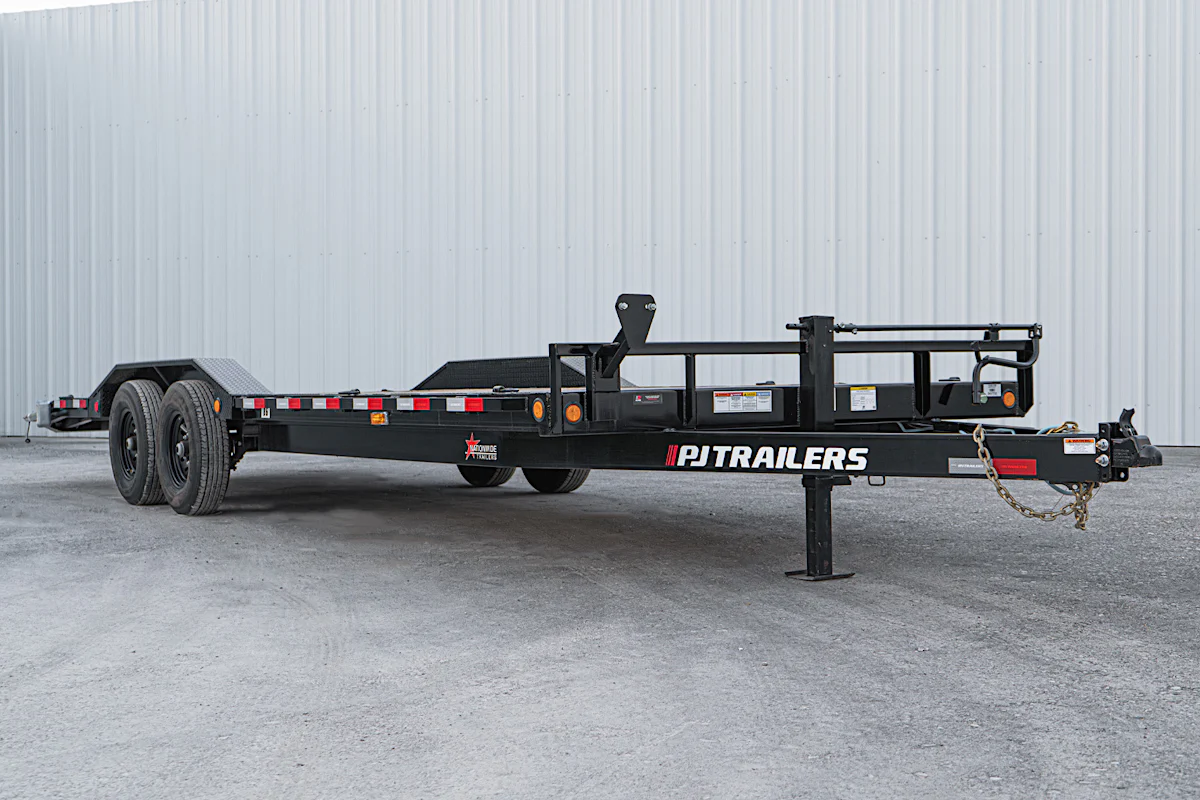 PJ Trailers 24'x102" 6" Channel Super-Wide Equipment Trailer (B6) - Stock #91543 - Image 10 of 17 PJ Trailers 24'x102" 6" Channel Super-Wide Equipment Trailer (B6) - Stock #91543 - Image 10 of 17