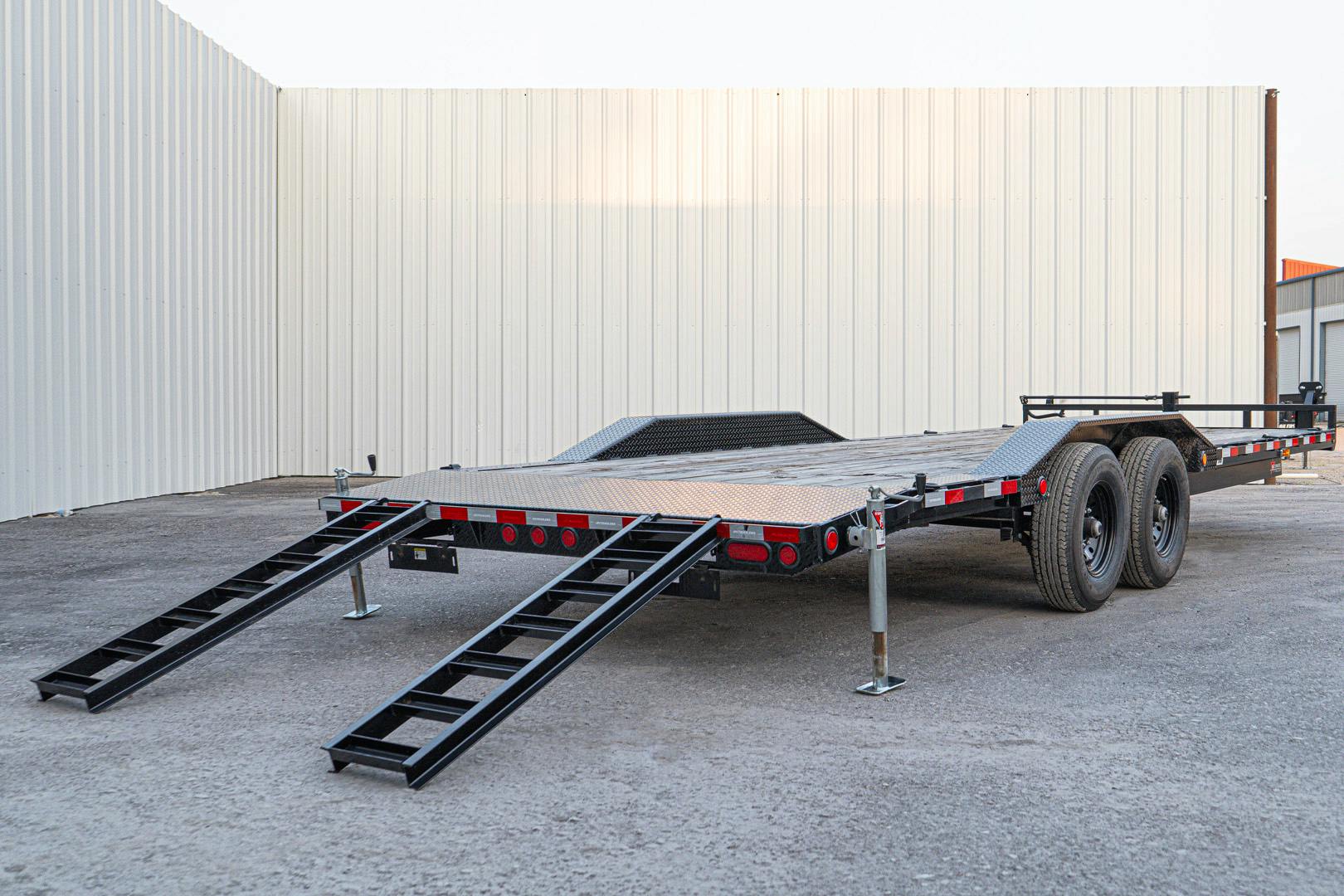 PJ Trailers 24'x102" 6" Channel Super-Wide Equipment Trailer (B6) - Stock #91546 - Image 9 of 17