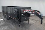 PJ Trailers 20'x96" Gooseneck Dual Dump Trailer w/ 4' Sides (DD) Stock #91557 - Thumbnail 2