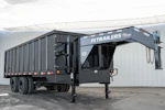 PJ Trailers 20'x96" Gooseneck Dual Dump Trailer w/ 4' Sides (DD) Stock #91557 - Thumbnail 6