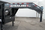 PJ Trailers 20'x96" Gooseneck Dual Dump Trailer w/ 4' Sides (DD) Stock #91557 - Thumbnail 7