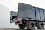 PJ Trailers 20'x96" Gooseneck Dual Dump Trailer w/ 4' Sides (DD) Stock #91557 - Thumbnail 20
